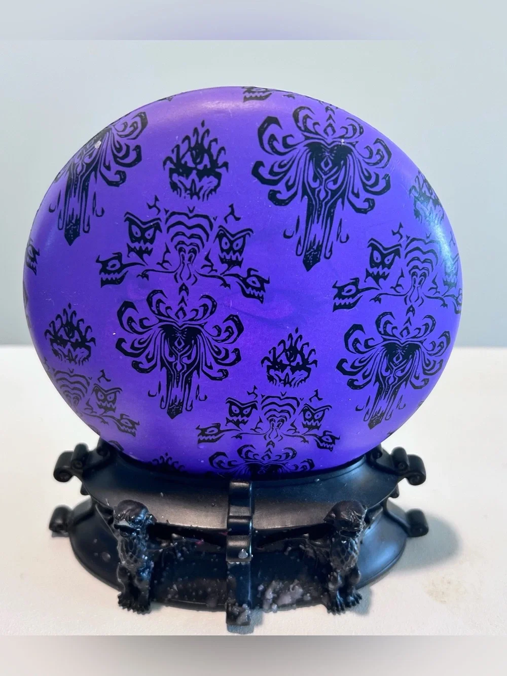 Disney Parks Haunted Mansion Crystal Ball Snowglobe
